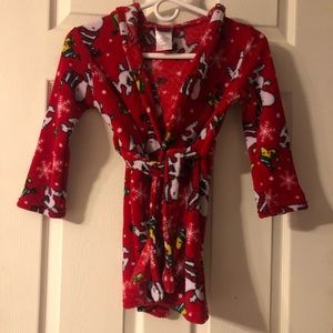 Peanuts kids robe